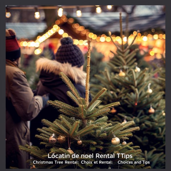 Location sapin de noel : choix et conseils